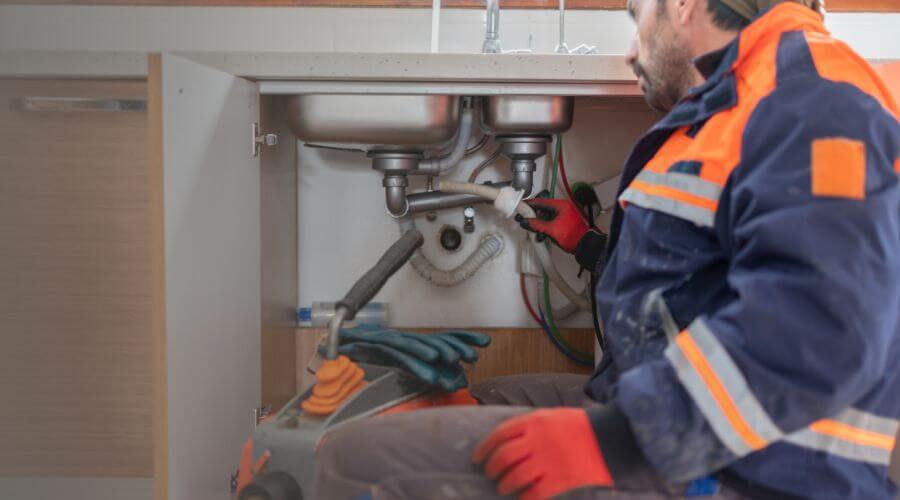 Residential Slab Leak Plumbing in Pompeii, MI